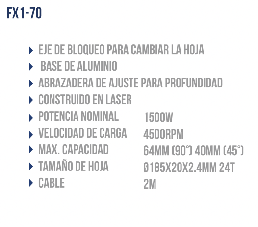 SIERRA CIRCULAR FORD 1500W